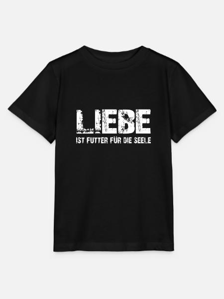 Liebe gut für die Seele - Liebe ist die Basis - Stanley/Stella Kinder T-Shirt MINI CREATOR  - Schwarz