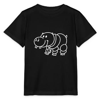 Anti-zoo Treize Blancs - T-shirt bio MINI CREATOR Stanley/Stella Enfant - noir - Devant - Mikhail (115cm)