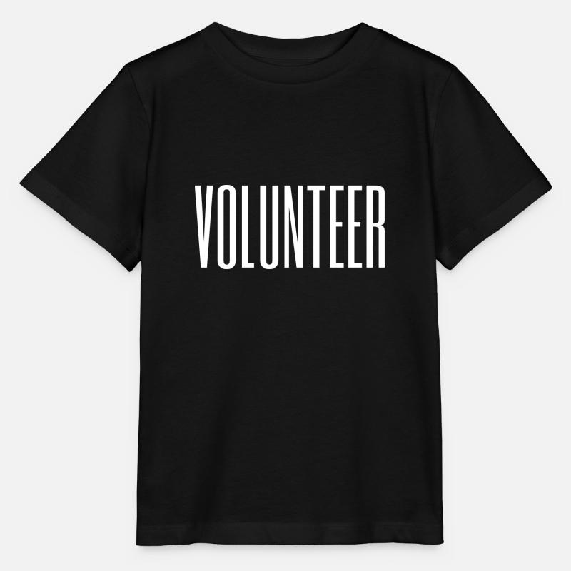 Volontaire - T-shirt bio MINI CREATOR Stanley/Stella Enfant - noir