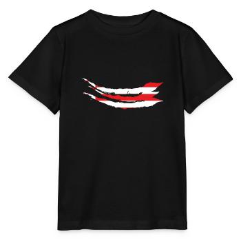 Bremen Flag Bremen Flag - Stanley/Stella MINI CREATOR Kids’ T-Shirt - black - Front - Mikhail (115cm)