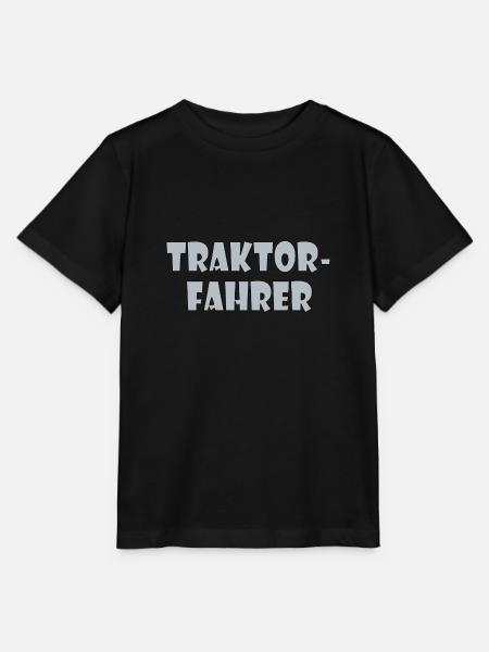 Traktor-Fahrer - Stanley/Stella Kinder T-Shirt MINI CREATOR  - Schwarz