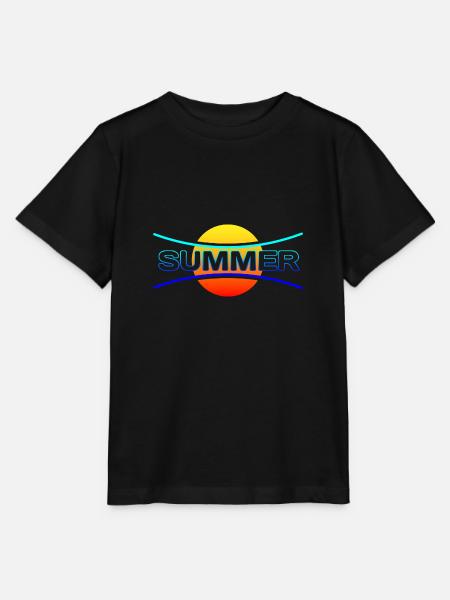 Summer 1 - Stanley/Stella Kinder T-Shirt MINI CREATOR - Schwarz
