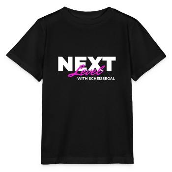Passez au niveau supérieur avec SCHEISSEGAL - T-shirt bio MINI CREATOR Stanley/Stella Enfant - noir - Devant - Mikhail (115cm)