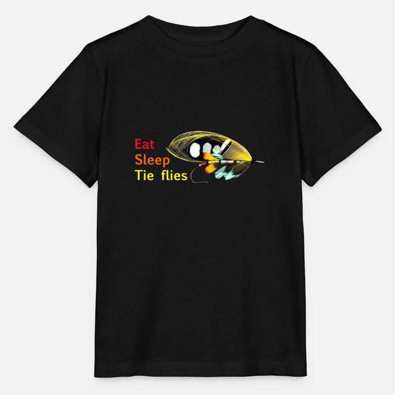 manger dormir cravate mouches noir argus - T-shirt bio MINI CREATOR Stanley/Stella Enfant - noir