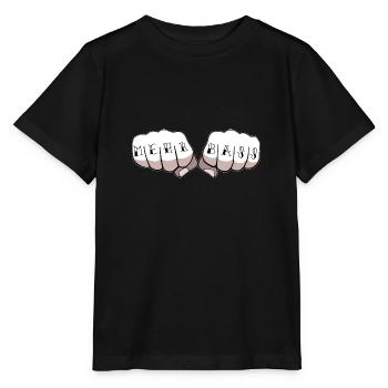 Mehr Bass - Stanley/Stella Kinder T-Shirt MINI CREATOR  - Schwarz - Vorne - Mikhail (115cm)