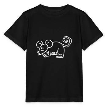 Anti-Zoo Piep - Stanley/Stella Kinder T-Shirt MINI CREATOR  - Schwarz - Vorne - Mikhail (115cm)