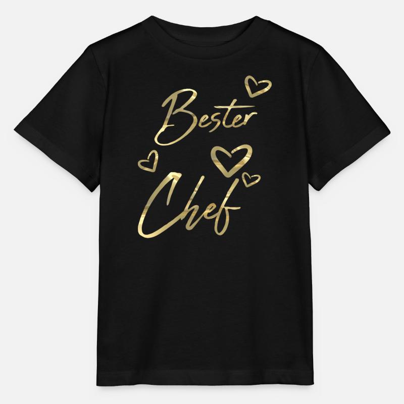 Meilleur chef - T-shirt bio MINI CREATOR Stanley/Stella Enfant - noir