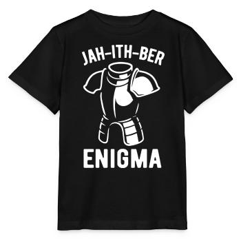 Enigma pour les joueurs - T-shirt bio MINI CREATOR Stanley/Stella Enfant - noir - Devant - Mikhail (115cm)