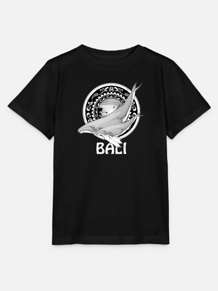 Buckelwale Bali Indonesien - Stanley/Stella Kinder T-Shirt MINI CREATOR  - Schwarz