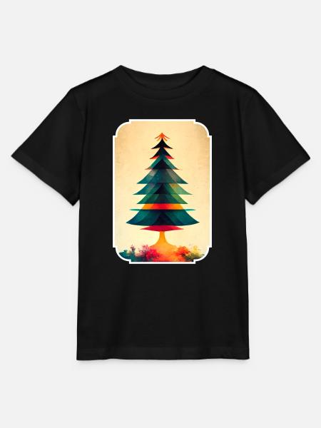 Weihnachtsbaum abheben - Stanley/Stella Kinder T-Shirt MINI CREATOR - Schwarz