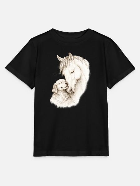 Gentle Souls - Stanley/Stella Kinder T-Shirt MINI CREATOR  - Schwarz