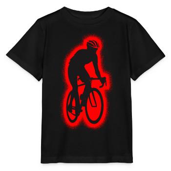 Wheel Bicycle Men Women Boys Road Bike - Stanley/Stella MINI CREATOR Kids’ T-Shirt - black - Front - Mikhail (115cm)