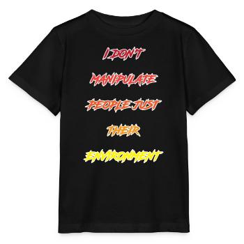 Verhaltenstherapie Therapie Verhalten - Stanley/Stella Kinder T-Shirt MINI CREATOR  - Schwarz - Vorne - Mikhail (115cm)