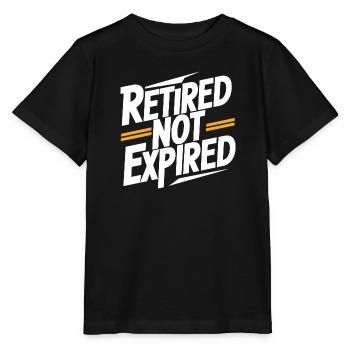 Retraité mais pas expiré Drôle de retraite - T-shirt bio MINI CREATOR Stanley/Stella Enfant - noir - Devant - Mikhail (115cm)