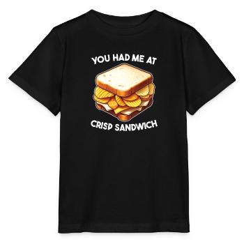 You had me at Crisp Sandwich English - Stanley/Stella MINI CREATOR Kids’ T-Shirt - black - Front - Mikhail (115cm)
