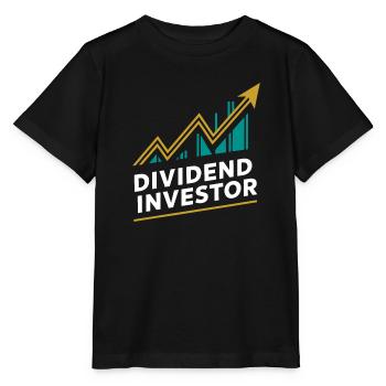 Lustige finanzielle Unabhängigkeit von Dividendeninvestoren - Stanley/Stella Kinder T-Shirt MINI CREATOR  - Schwarz - Vorne - Mikhail (115cm)