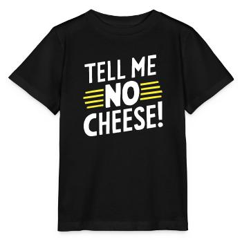 Dis-moi pas de fromage Proverbe allemand Danglais - T-shirt bio MINI CREATOR Stanley/Stella Enfant - noir - Devant - Mikhail (115cm)