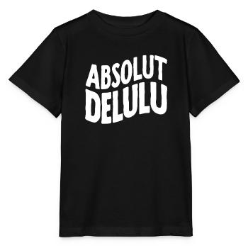 Absolument delulu drôle dicton confus denglish - T-shirt bio MINI CREATOR Stanley/Stella Enfant - noir - Devant - Mikhail (115cm)