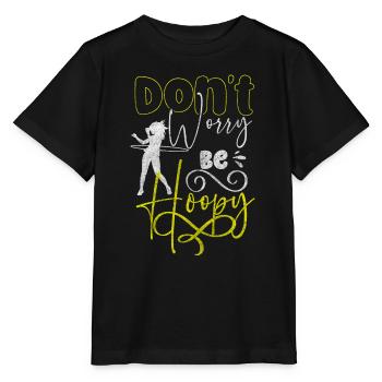 Hula Hooper Fitness Entraînement Sports matures - T-shirt bio MINI CREATOR Stanley/Stella Enfant - noir - Devant - Mikhail (115cm)