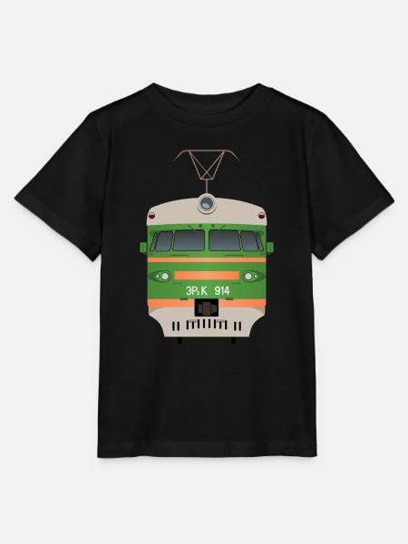 Train Russie - T-shirt bio MINI CREATOR Stanley/Stella Enfant - noir