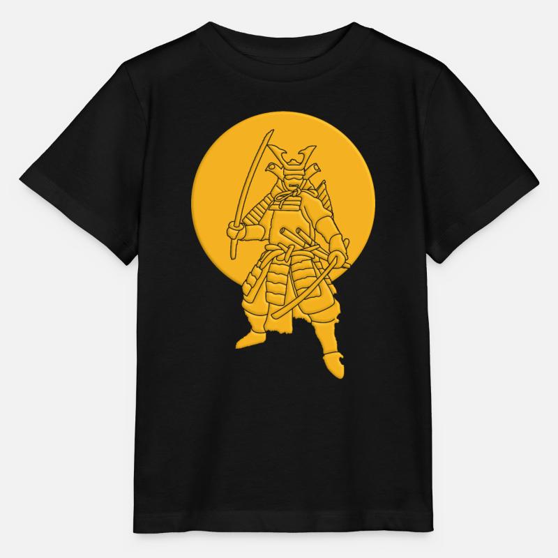 Samouraï - T-shirt bio MINI CREATOR Stanley/Stella Enfant - noir
