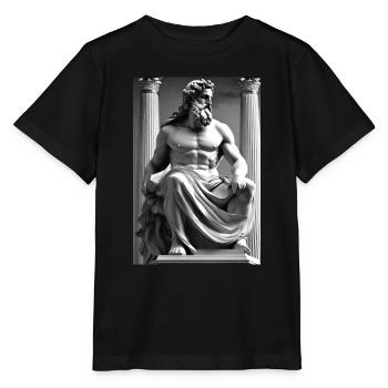 Zeus II - Stanley/Stella Kinder T-Shirt MINI CREATOR  - Schwarz - Vorne - Mikhail (115cm)