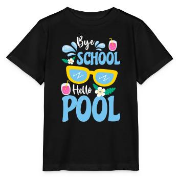 Pool Pool Party Recreation - Stanley/Stella MINI CREATOR Kids’ T-Shirt - black - Front - Mikhail (115cm)