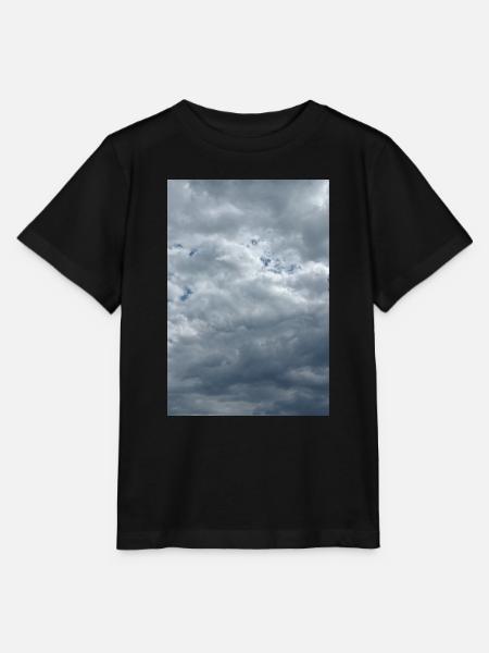 Stürmischer Himmel - Stanley/Stella Kinder T-Shirt MINI CREATOR - Schwarz
