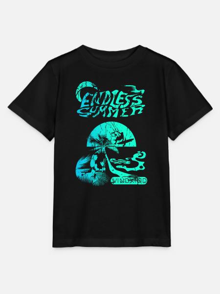 kitesurfen - Stanley/Stella Kinder T-Shirt MINI CREATOR - Schwarz