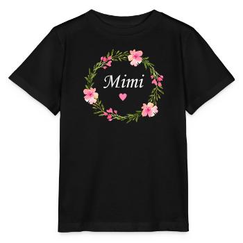Mimi - T-shirt bio MINI CREATOR Stanley/Stella Enfant - noir - Devant - Mikhail (115cm)