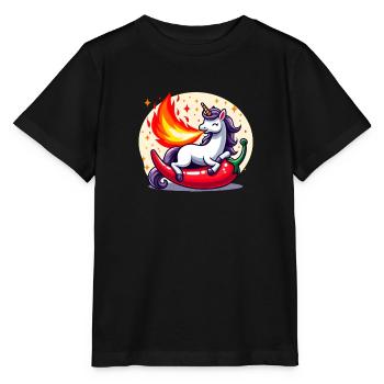 Unicorn Sharpness - Stanley/Stella MINI CREATOR Kids’ T-Shirt - black - Front - Mikhail (115cm)
