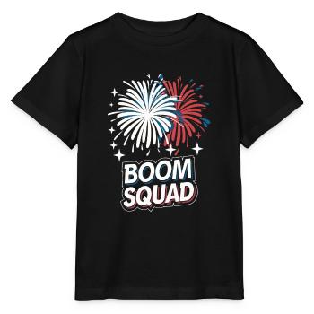 Pyrotechnie Feux d’artifice Pyrotechnie - T-shirt bio MINI CREATOR Stanley/Stella Enfant - noir - Devant - Mikhail (115cm)