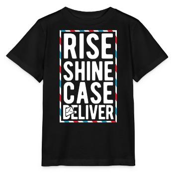 Briefträger Und Paket-Zusteller Für Postboten - Stanley/Stella Kinder T-Shirt MINI CREATOR  - Schwarz - Vorne - Mikhail (115cm)