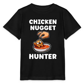 Chicken Nugget Chicken Wings Chicken Geschenk - Stanley/Stella Kinder T-Shirt MINI CREATOR  - Schwarz - Vorne - Mikhail (115cm)