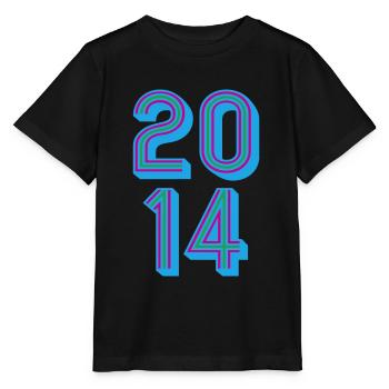 Année de naissance 2014 | Couleurs changeantes - T-shirt bio MINI CREATOR Stanley/Stella Enfant - noir - Devant - Mikhail (115cm)