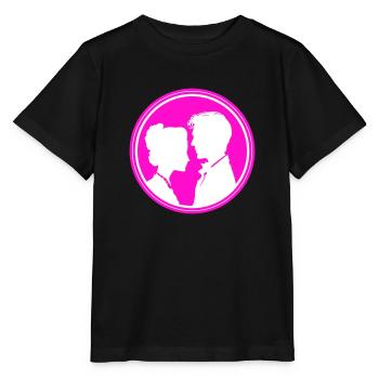 Couple Wedding Couple Marriage - Stanley/Stella MINI CREATOR Kids’ T-Shirt - black - Front - Mikhail (115cm)