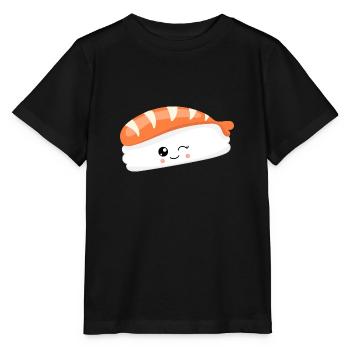 SUSHI - T-shirt bio MINI CREATOR Stanley/Stella Enfant - noir - Devant - Mikhail (115cm)
