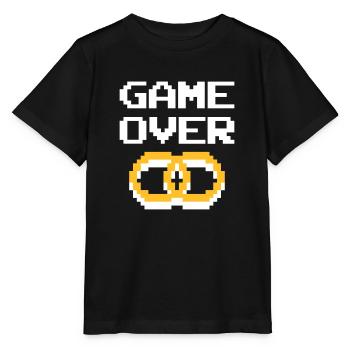 célibataire - T-shirt bio MINI CREATOR Stanley/Stella Enfant - noir - Devant - Mikhail (115cm)