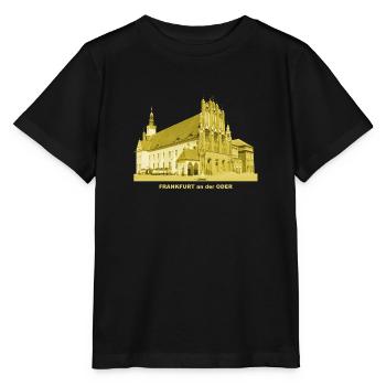 Frankfurt Oder Rathaus Brandenburg Gotik - Stanley/Stella Kinder T-Shirt MINI CREATOR  - Schwarz - Vorne - Mikhail (115cm)