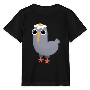 Taube - Stanley/Stella Kinder T-Shirt MINI CREATOR  - Schwarz - Vorne - Mikhail (115cm)