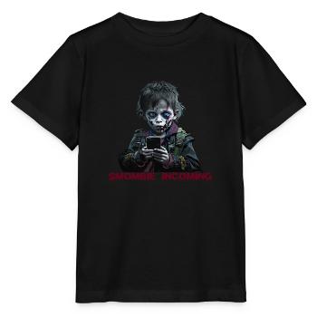 Smombie Entrant - T-shirt bio MINI CREATOR Stanley/Stella Enfant - noir - Devant - Mikhail (115cm)