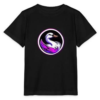 Cygne - T-shirt bio MINI CREATOR Stanley/Stella Enfant - noir - Devant - Mikhail (115cm)