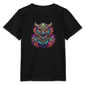 Owel - Stanley/Stella MINI CREATOR Kids’ T-Shirt - black - Front - Mikhail (115cm)