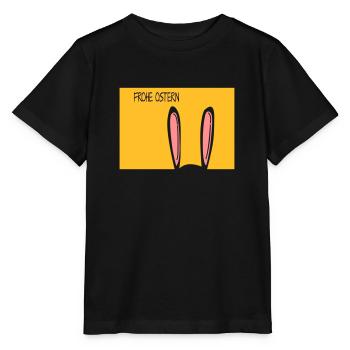 Frohe Ostern - Stanley/Stella Kinder T-Shirt MINI CREATOR  - Schwarz - Vorne - Mikhail (115cm)