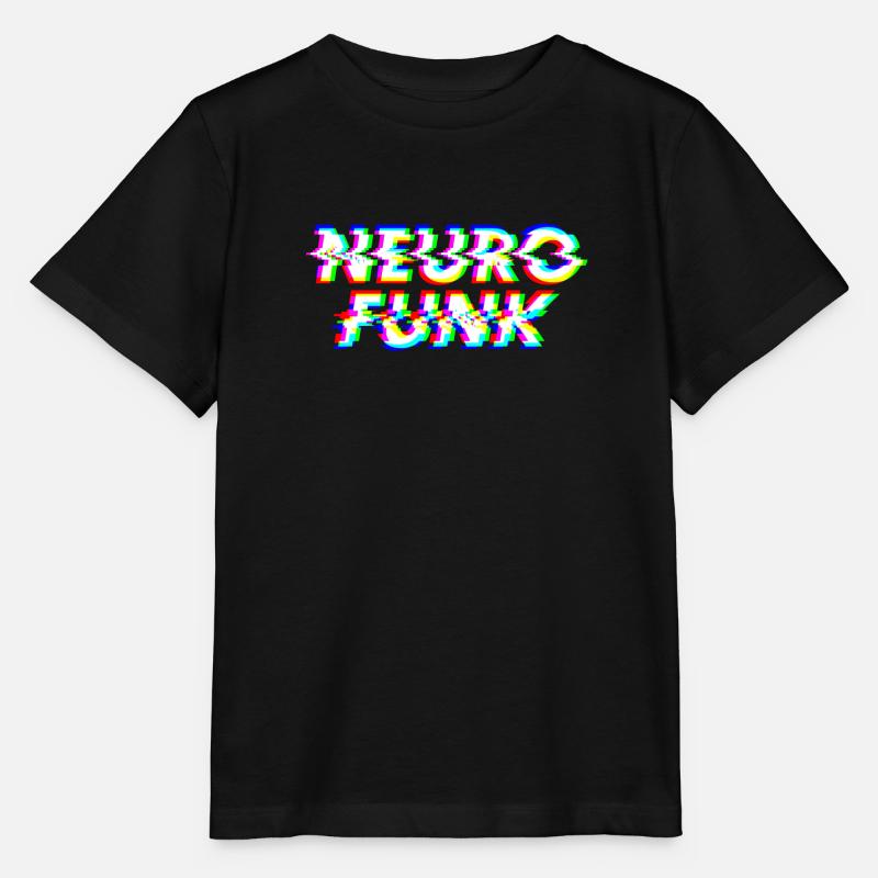 Neurofunk 4 - Stanley/Stella MINI CREATOR Kids’ T-Shirt - black