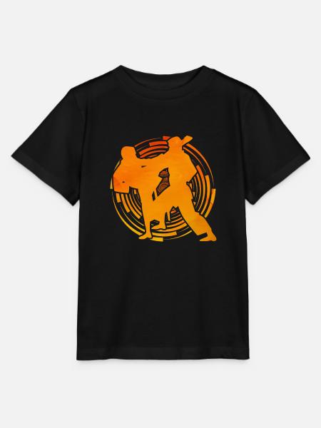 Karate - Stanley/Stella Kinder T-Shirt MINI CREATOR  - Schwarz
