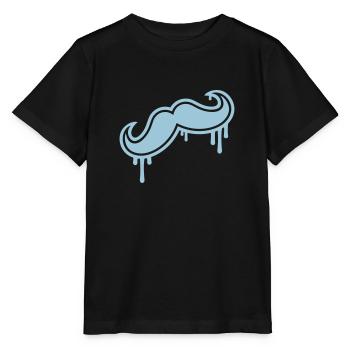 Moustache - Stanley/Stella MINI CREATOR Kids’ T-Shirt - black - Front - Mikhail (115cm)