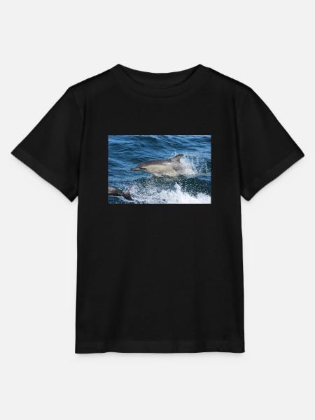 Delfin - Stanley/Stella Kinder T-Shirt MINI CREATOR - Schwarz