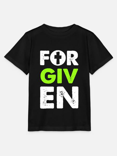 vergebung bibel spruch - Stanley/Stella Kinder T-Shirt MINI CREATOR - Schwarz