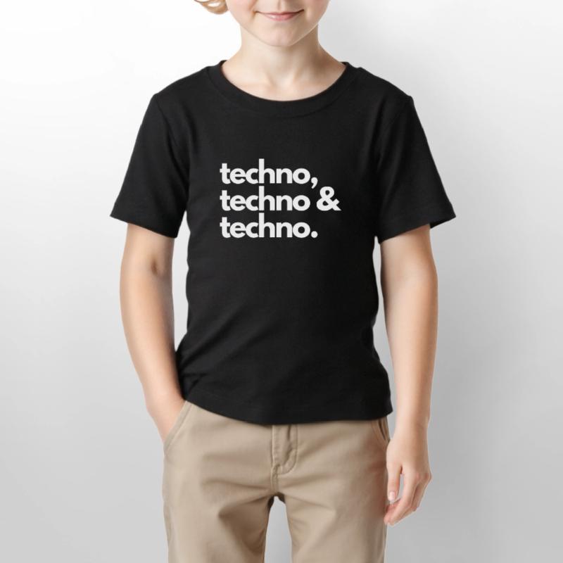 Techno, Techno & Techno Stanley/Stella Kinder T-Shirt MINI CREATOR 